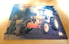 prospectus brochure tracteur International IH 644 744 844 SB