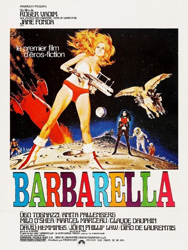 Barbarella film rqmc poster - barbarella, rqmc-poster