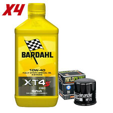 Set Entretien Bardahl XT4-S C60 10W40 Filtre à Huile Harley Davidson Xg 500/750