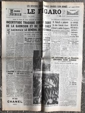 N129 La Une Du Journal Le
