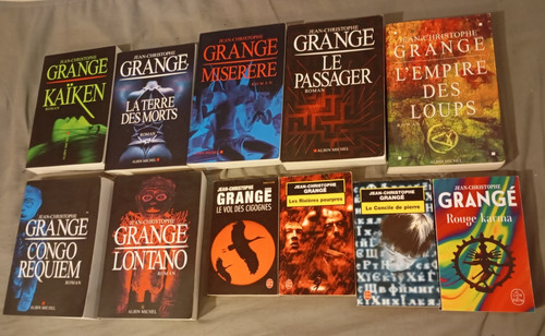 Lot jean christophe grangé - lot,