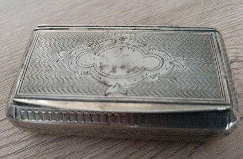 Ancienne tabatière en - ancienne,