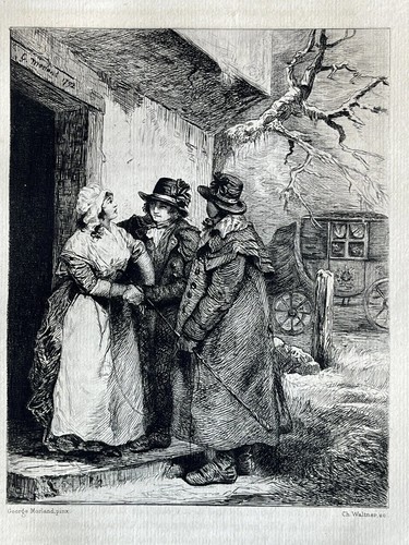 George morland gravure eau - george,
