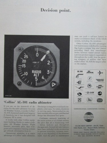 1966 pub collins radio - 6/1966,