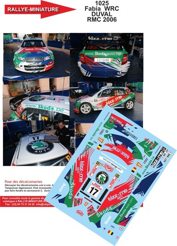 Decals ref 1025 - 1025, skoda