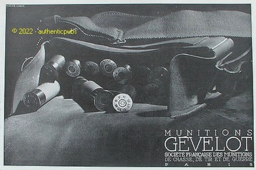 Publicite gevelot societe - gevelot,