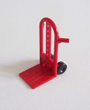 PLAYMOBIL (Z410) PORT - Chariot Diable Rouge Moderne 4135 4146 4401 5259