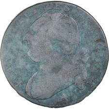 Monnaie, France, 12 Deniers, 1792, Paris, Frappe médaille, TB, Bronze