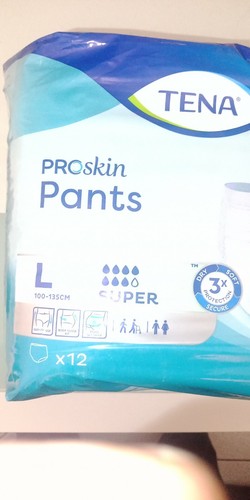 Tena proskins pants super - tena, l