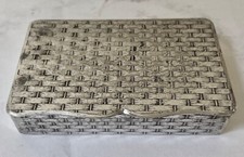 Boite à timbres art déco en