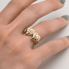 Solide 10K Or Coupe Diamant