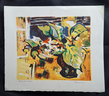 RARE C.  MANCINI Lithographie