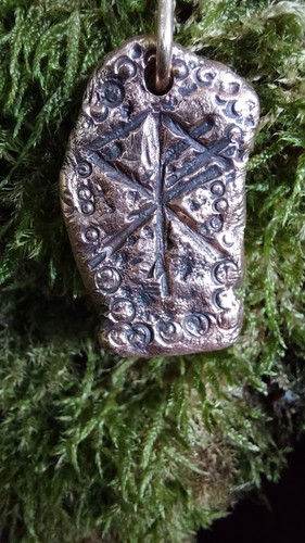 Rune loup bronze - rune,