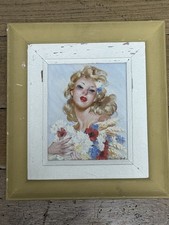 Eugène Leliepvre huile sur toile jeune élégante  en parfait état