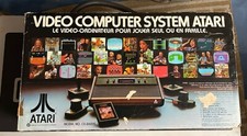 Woody edition : Atari CX 2600 AS boite française joystick paddle  Série 3398 FR