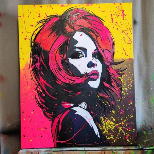 Tableau popart 81x65 fawett - 81x65, :