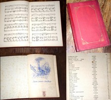 échos d'Allemagne 3ème recueil romances Lieder piano chant français 1885