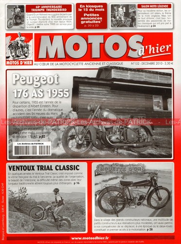 Motos hier 152 - 152, 176