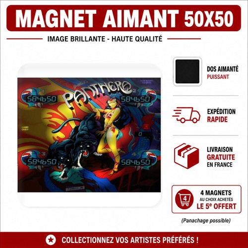 Magnet panthera gottlieb - magnet,