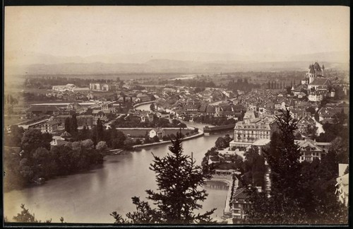 Photographie thoune vue - thoune,, sur