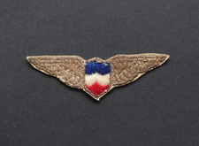 Insigne inconnu tissu brevet pilote armée de l'air patch écusson à identifier