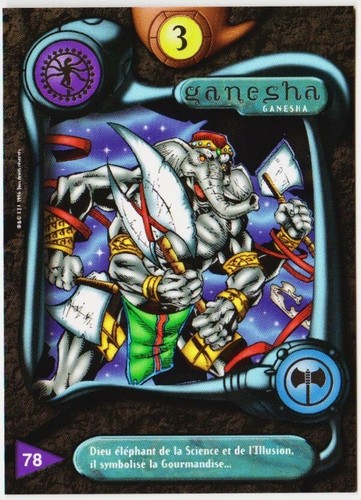 Ganesha carte deus - carte,