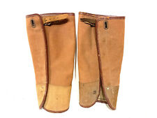 Ancienne Paire de Guêtres Militaire à identifier 1870 ww1 ww2