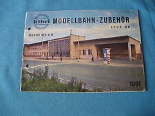472 H 1961'S Catalogue Kibri