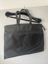 Ancien Sac À Main Longchamp Noir Pochette Cabas Occasion Vintage