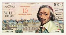 10 NF sur 1000 Francs