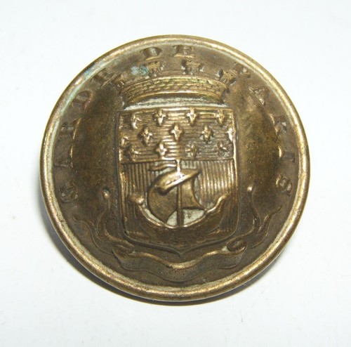 Bouton garde paris periode - garde, de