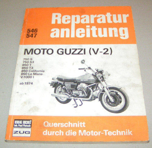 Moto guzzi manuel de - moto, v-2
