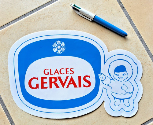 Gros autocollant publicitaire - autocollant,