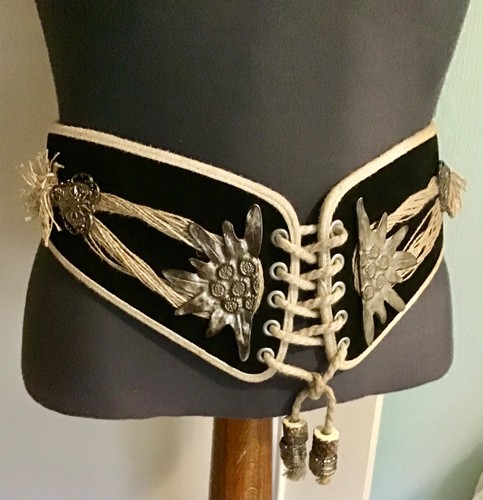 Vintage ceinture large décor