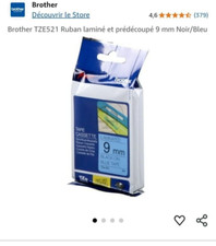 Ruban cassette pour imprimante