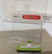 RARE MICRO WIKING HO 1/87 TONDEUSE VERTE MAHWERK CLAAS CORTO 290 FN #038302 box