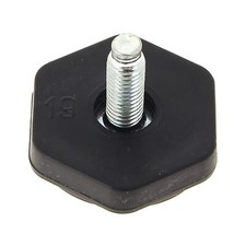 PIED M8 H=2.9 CM LISERE 8 MM