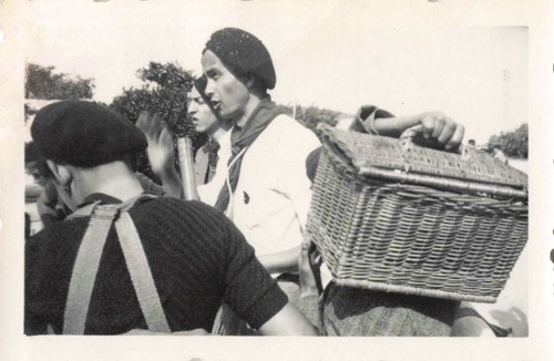 Ancienne photographie scouts - ancienne,