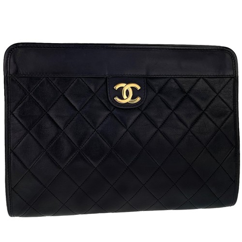 Sac pochette chanel matelasse - sac,
