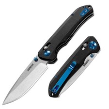 D2 Green G10 Axis Lock Folding