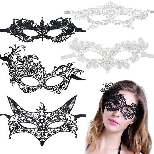 Masque dentelle mascarade - de,