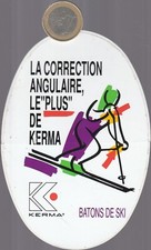 AUTOCOLLANT. Sport. Ski. KERMA