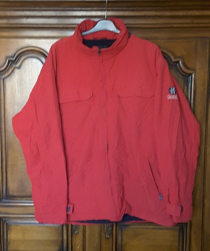 Anorak parka rouge homme - anorak, –