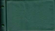 ALBUM VERT  POUR  100 ENVELOPPES  1er JOUR, CARTES MAXIMUM OU CARTES POSTALES