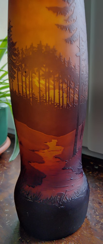 Vase art nouveau école - art,