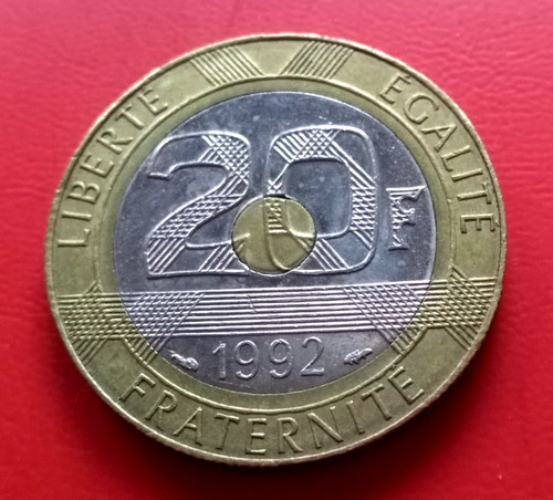 Monnaie france francs 1992 - francs,
