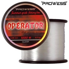 Nylon Prowess Operator 0.28mm 6.200kg 1000m transparent