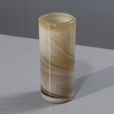 Vase rouleau verre façon