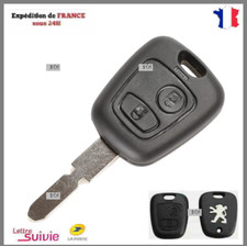 COQUE PLIP CLE POUR PEUGEOT CLE 406/406 BREAK/406 COUPE/607/806 2 BOUTONS