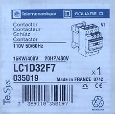 Telemecanique LC1D32F7 Contacteur 035019 15kW 400V. 110V 50/60Hz